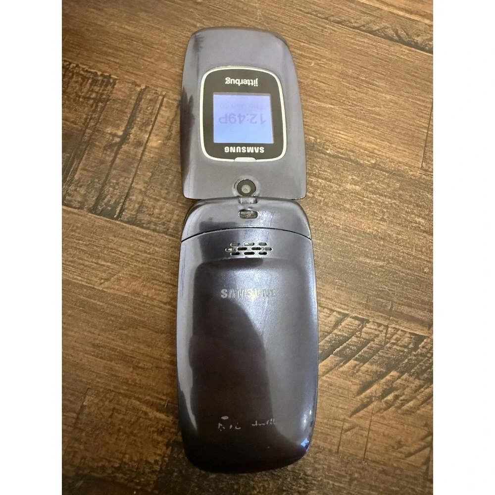 Samsung Jitterbug Plus SCH-R220 - Blue Flip Phone - Greatcall